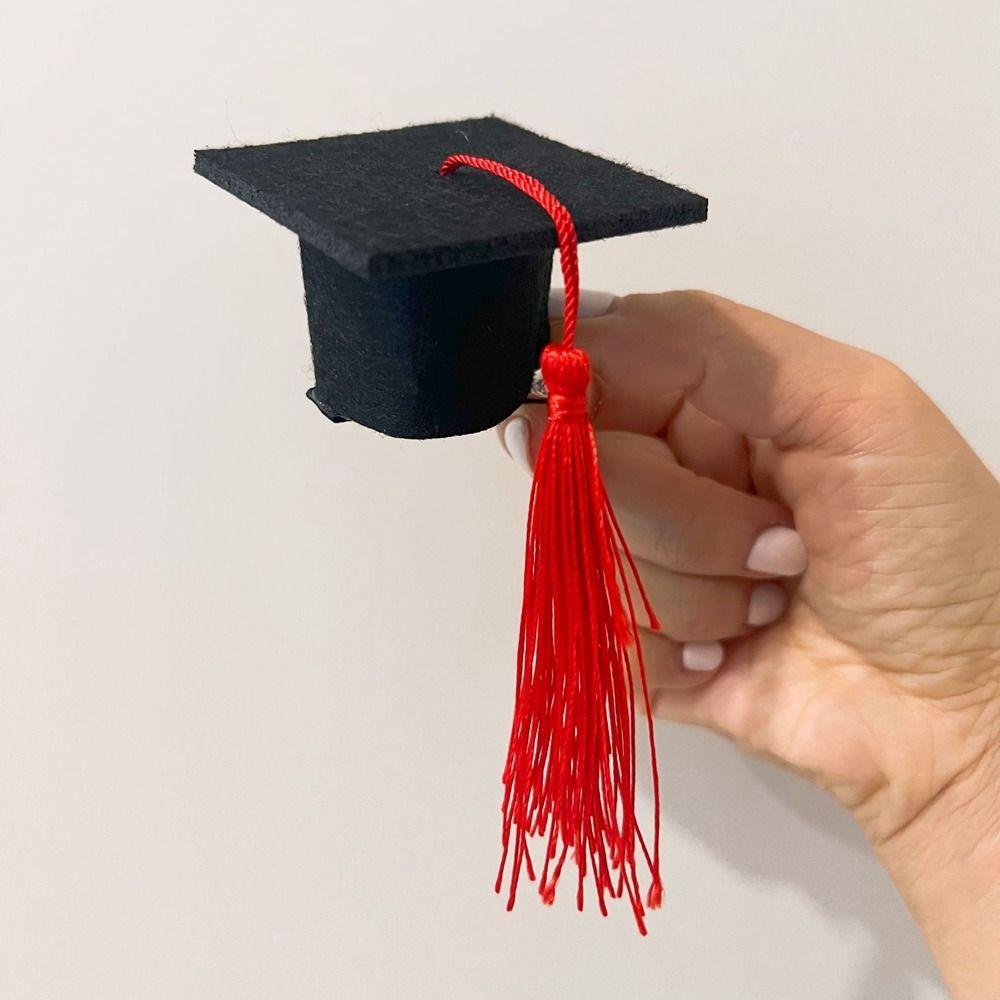 Graduation Season Mini Bachelor Hat Hairpin Small Graduation Hat Graduation Headwear  Student