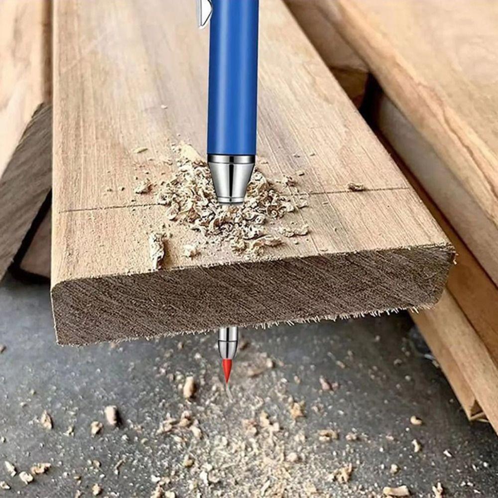 Встроенная точилка, механический карандаш, 2,8 мм, инструмент для разметки деревообработки, деревообрабатывающее строительство
