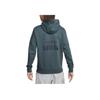 Nike Solid Color Embroidered Logo Hoodie Long Sleeve Men hoodies Dark-Green HF4762-359