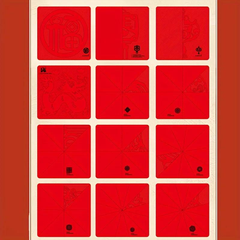 60 шт./2 набора Новогодний Праздник Весны вырезки из бумаги для окон ручной работы DIY набор скрапбукинг бумага тишью упаковочная