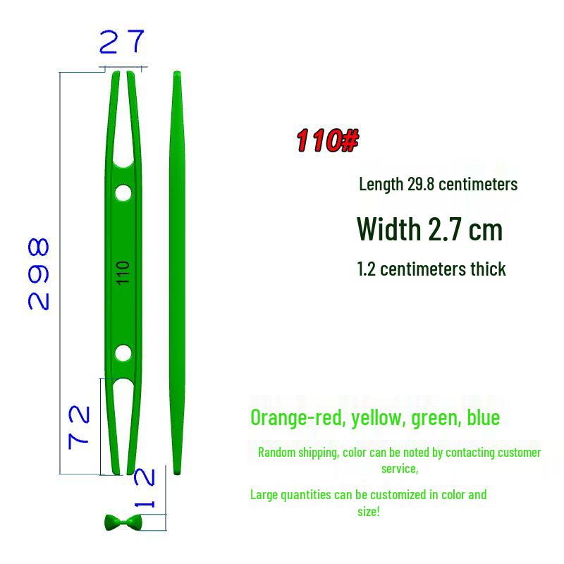 Двусторонний пластиковый челнок для плетения сетей, ремонта рыболовных сетей и многоцелевой инструмент для намотки лески
