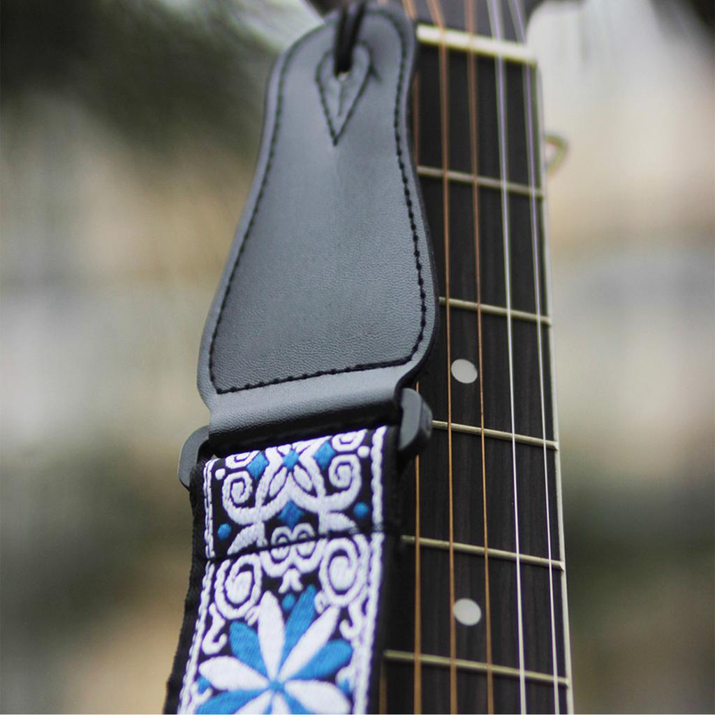 IRIN GS 02 Регулируемые вышитые гитарные ремни для акустических электрогитар бас-гитар Аксессуары Желтый