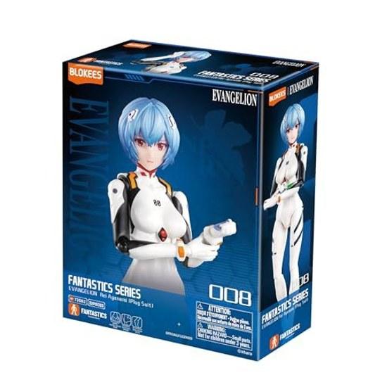 Blokees EVANGELION Аянами Рей Костюм для подключения АБС-смола ПВХ Сборная пластиковая модель