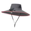 Солнечная шляпа-веер с широкими полями, двухрежимные вентиляторы, аккумулятор 800 мАч, шляпа для рыбалки на открытом воздухе, для пеших прогулок, езды на велосипеде, рыбалки