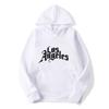 Los Angeles Printing Sweatshirts Men Loose Style Hoodies High Quality Spring Autumn Casual Hooded Pullover Tops