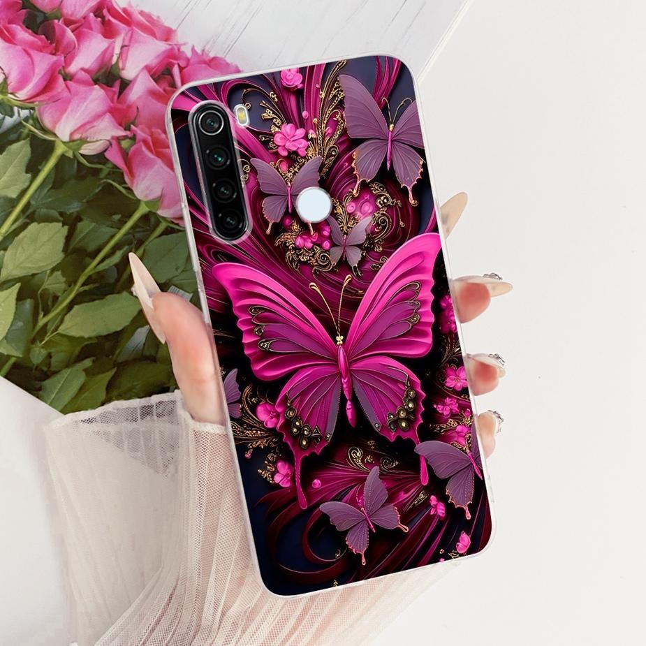 Для Xiaomi Redmi Note 8 Note8 T Чехол Новый Роскошный Расписной Чехол Мягкий Тонкий Чехол для Телефона Для Xiaomi Redmi Note 8 Pro Note8 2021 Fundas