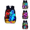 Garten Of Banban 3 40cm Lightweight Nylon Backpack With Adorable Cartoon Print Ideal For Kids In Grades 3-4