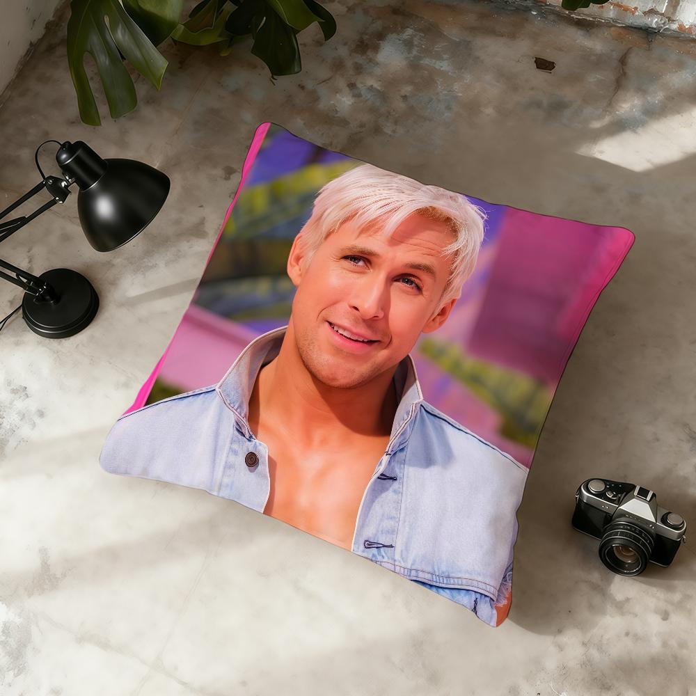 Наволочка с Райаном Гослингом для дома и офиса Удобная Нордическая простота Хит На молнии Наволочка