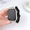 For Apple Watch Series 10 42mm/9 8 7 41mm/SE (2023) SE (2022) SE 6 5 4 40mm/3 2 1 38mm Leopard Silicone Strap