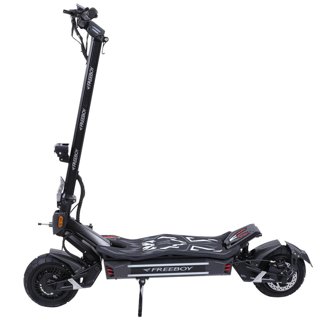 FREEBOY H16 11" Электросамокат Мощный Мотор 3000 Вт*2 Аккумулятор 60 В 30 Ач Гидравлические Тормоза Высокопроизводительный Электросамокат