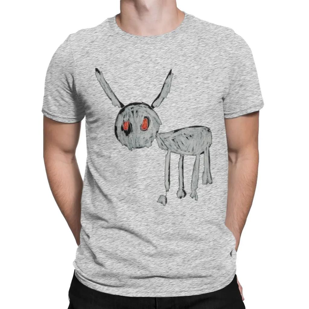 Drizzy Drake For All The Dogs T-Shirt Men Funny 100% Cotton Tees Round Collar Short Sleeve T Shirts Plus Size Clothes