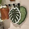 Мультяшный Лист Кухонное Полотенце Коралловый Бархат Тряпка для Уборки Высококачественное Полотенце для Рук Кухня