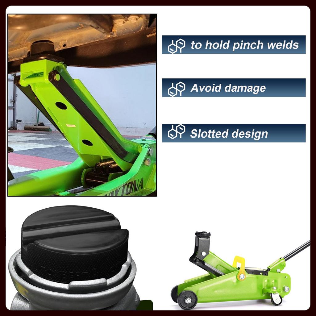 Jack Rubber Pad Anti-slip Rail Adapter Support Block Heavy Duty Car Lift Tool Accessories Jacking Points For VW Seat Skoda