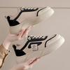 2025 Spring Women's Shoes New Breathable Little White Shoes Children's Versatile Ins Korean Version Platform Sports Leisure Board Shoes Women
