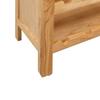 Wine Cabinet 72 x 32 x 90 cm Solid Oak Wood