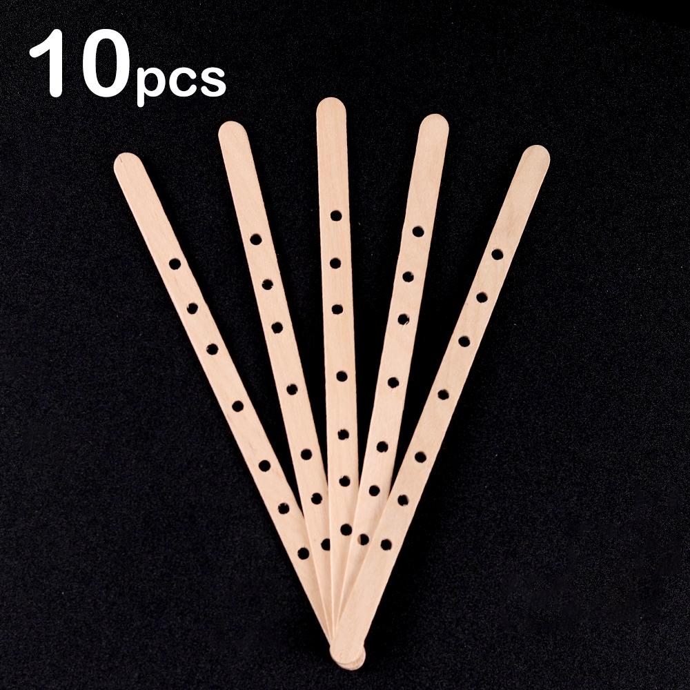 30pcs Wooden Wax Core Holder Soy Wax For Candles Aromatherapy Candle Making Tool Candle Making Supplies Wick Centering Device