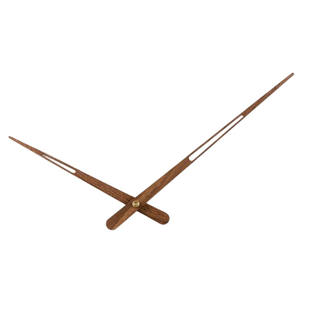 Clock Hands Equipment Replacement Parts Black Walnut Easy To Install Wall Clock Pointer for Household for High Torque Movements