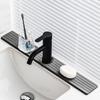 1 пара быстросохнущих ковриков под каменный смеситель, супервпитывающий коврик для умывальника, дренажный коврик для кухонной раковины