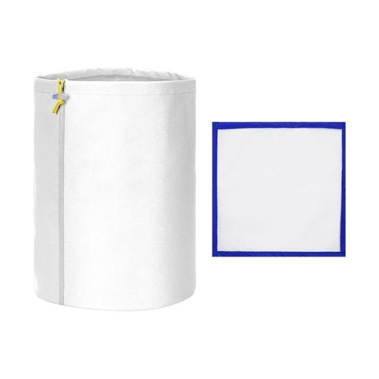 Фильтрующий мешок из нейлоновой сетки Yousheng, 5 галлонов, прочный, износостойкий, дышащий, кухонный фильтрующий мешок с прессовочным экраном для домашнего пивоварения