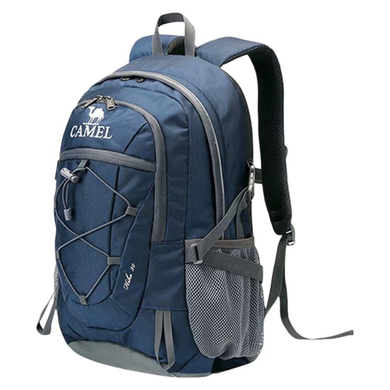 CAMEL Outdoor Waterproof Backpack, Mountaineering, Large Capacity, Hiking Backpack, Navy Blue