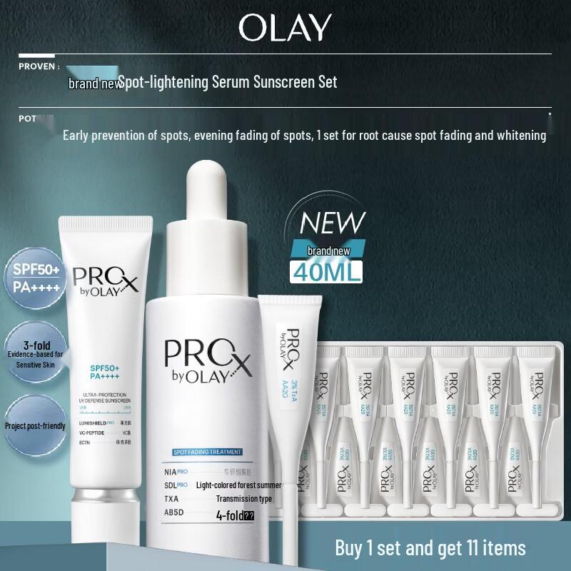 Olay ProX Spot Fading & Sunscreen Skincare Set