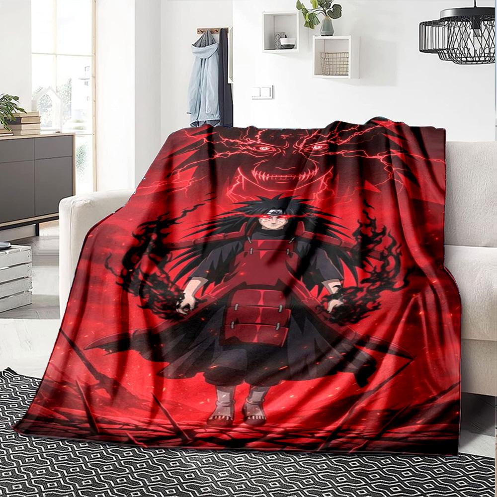 Naruto Blanket Ultra-Soft Suitable for Bed Office Sofa All-Season Use Modern Perfect Gift for Relatives and Friends