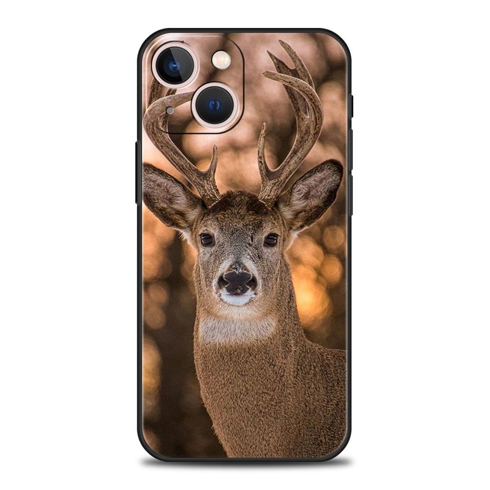 Камуфляжный чехол для телефона с изображением оленя для iPhone Samsung Galaxy Redmi Xiaomi Oppo OnePlus Note SA 7 8 9 10 11 12 13 14 20 21 22 23 53 54 Pro Max Plus Ultra