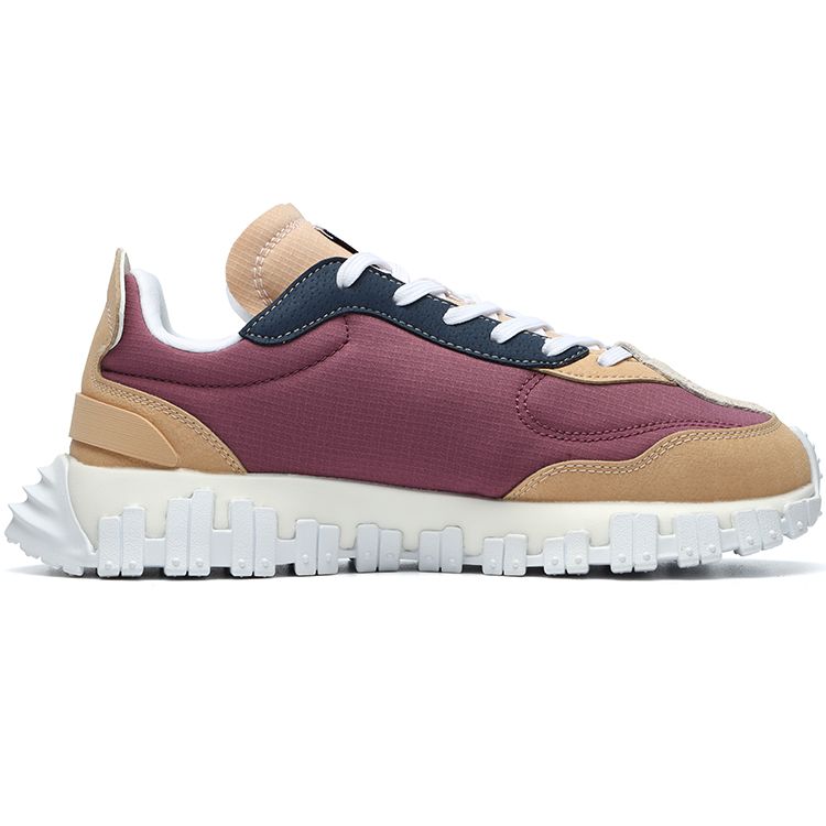Fila Fusion Ткань для бега в стиле ретро Синтетическая кожа Замша Ретро Износостойкие Амортизирующие Низкие Повседневная обувь для образа жизни T12W141101FTB