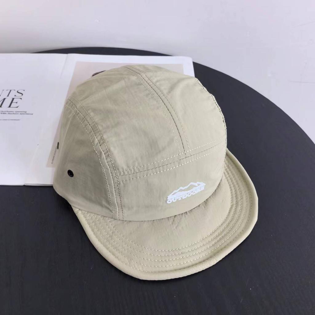 Кепка для бега с козырьком для студента, мужская, высококачественная, с короткими полями, мягкая, из пяти частей, бейсбольная кепка для детей