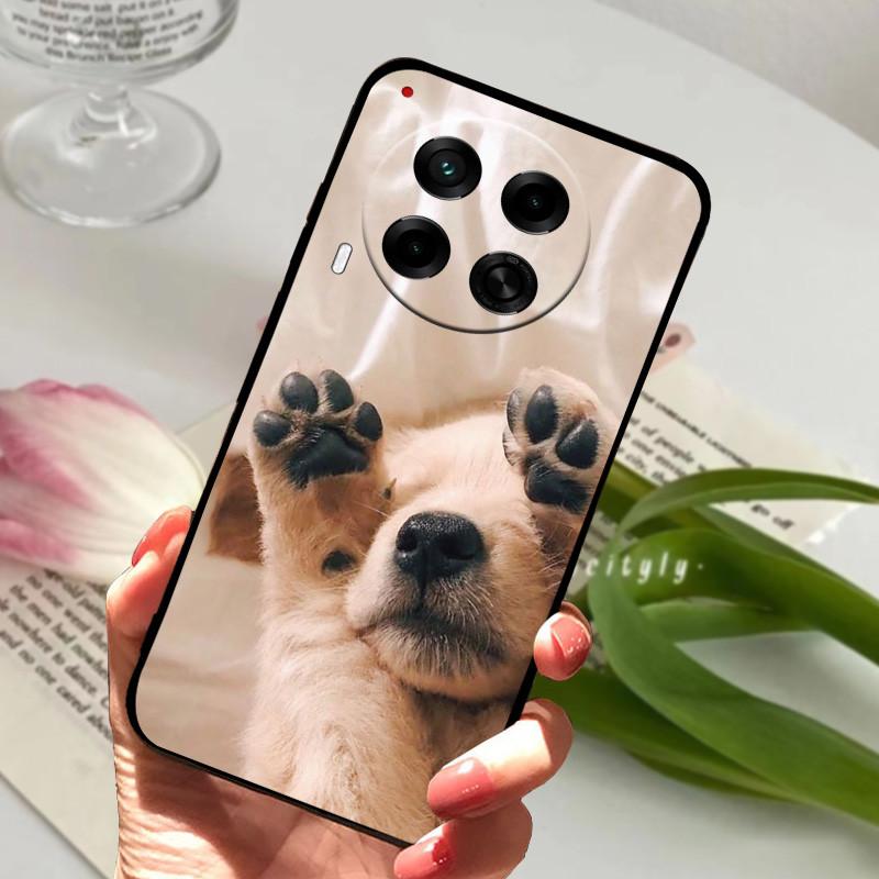 Для Tecno Camon 30 4G Чехол CL6 животное Силиконовые Мягкие TPU Задние Крышки Для Tecno Camon 30 5G CL7 Чехол Защитный Крутой Мультяшный Funda