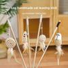 Cat Toys, Cat Teasing Sticks, Cat Self-pleasure To Relieve Boredom, Little Mouse with Bells, Resistant To Biting, Kitten Consumption