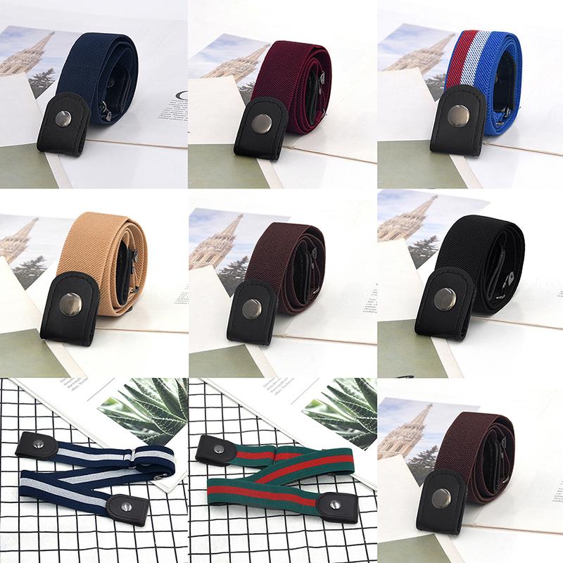 Женский эластичный ленивый пояс, женские без пряжки, ремень для джинсов, платье, эластичные ремни, женские