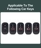 JRBX4 Leather Car Remote Key Case Cover Protector Key 2/3/4 Buttons Shell Fob Keychain For Honda Civic Accord HR-V CR-V CRV 2022 2023