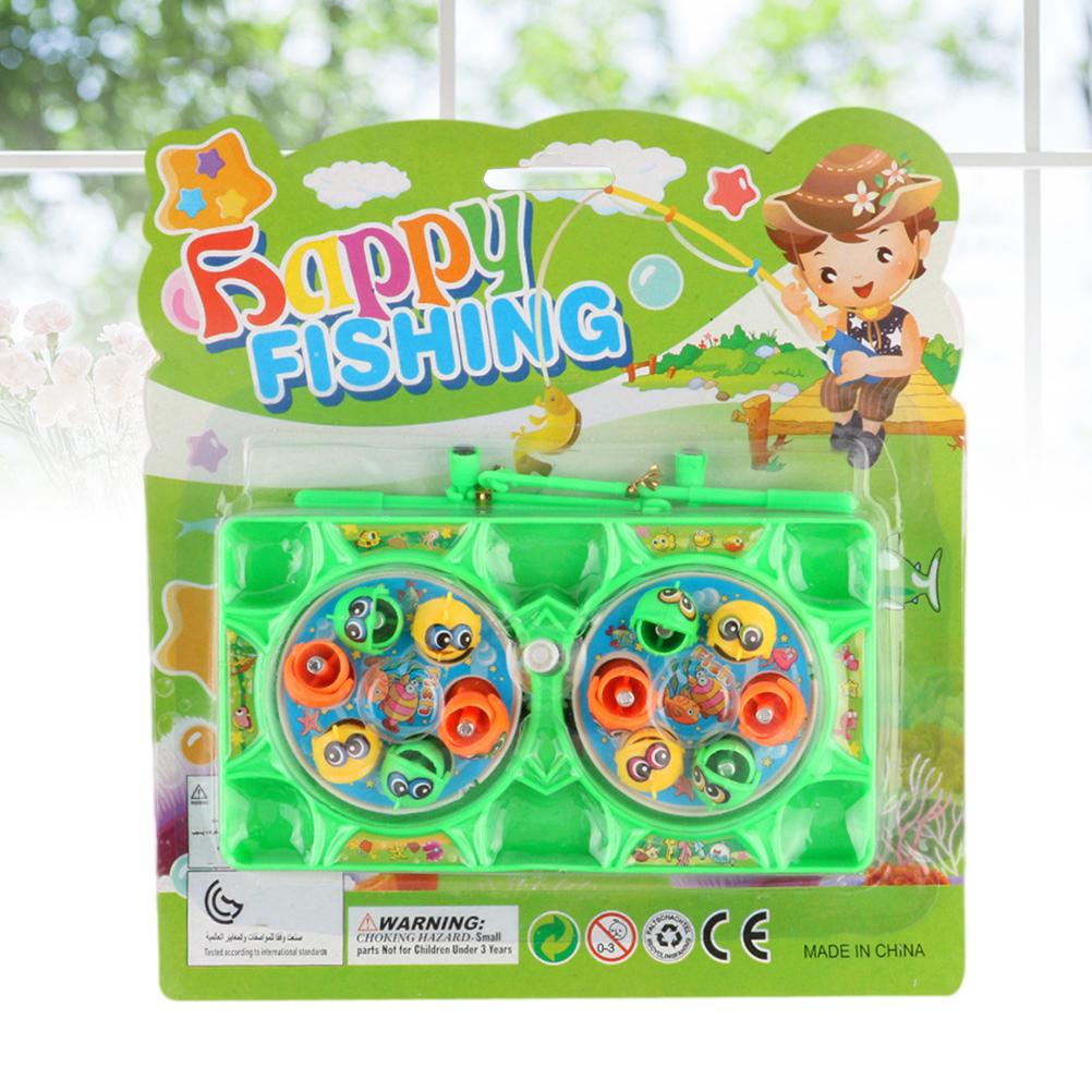Children Clockwork Fishing Game Baby Magnetic Plastic Fishing Bath Bathroom Summer Water Toy for Bea