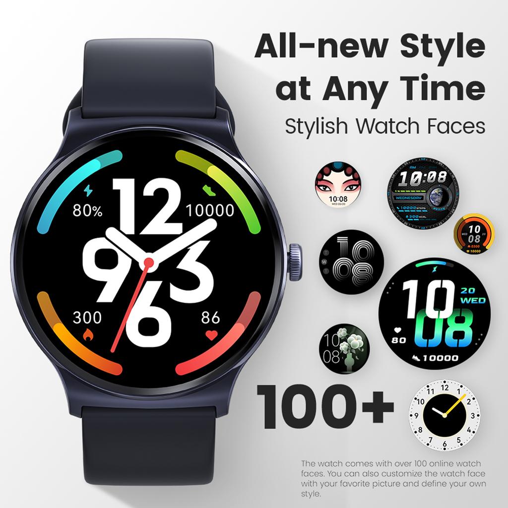 Solar Lite Смарт-часы Спортивные умные часы Здоровье Мониторинг давления сна Фитнес-трекер