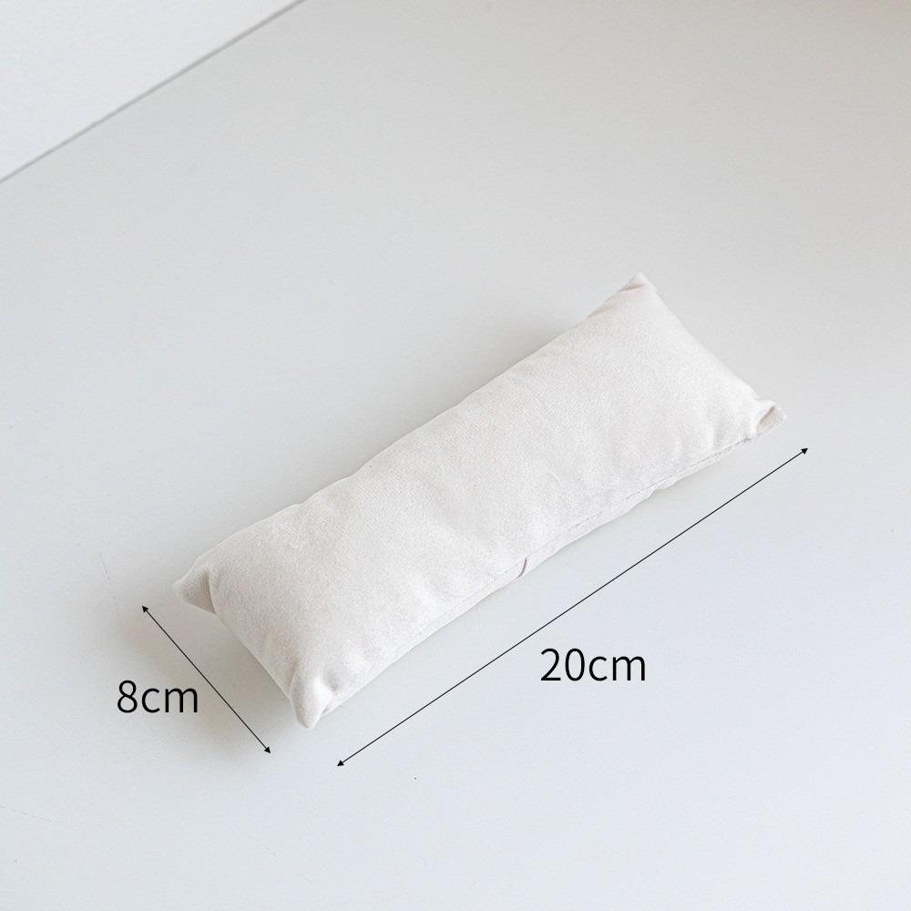 Velvet/leather Jewelry Pillow Stand Small Pillow Prop Watch Bracelet Bangle Cushion Holder Gifts Display Organizer Pillow