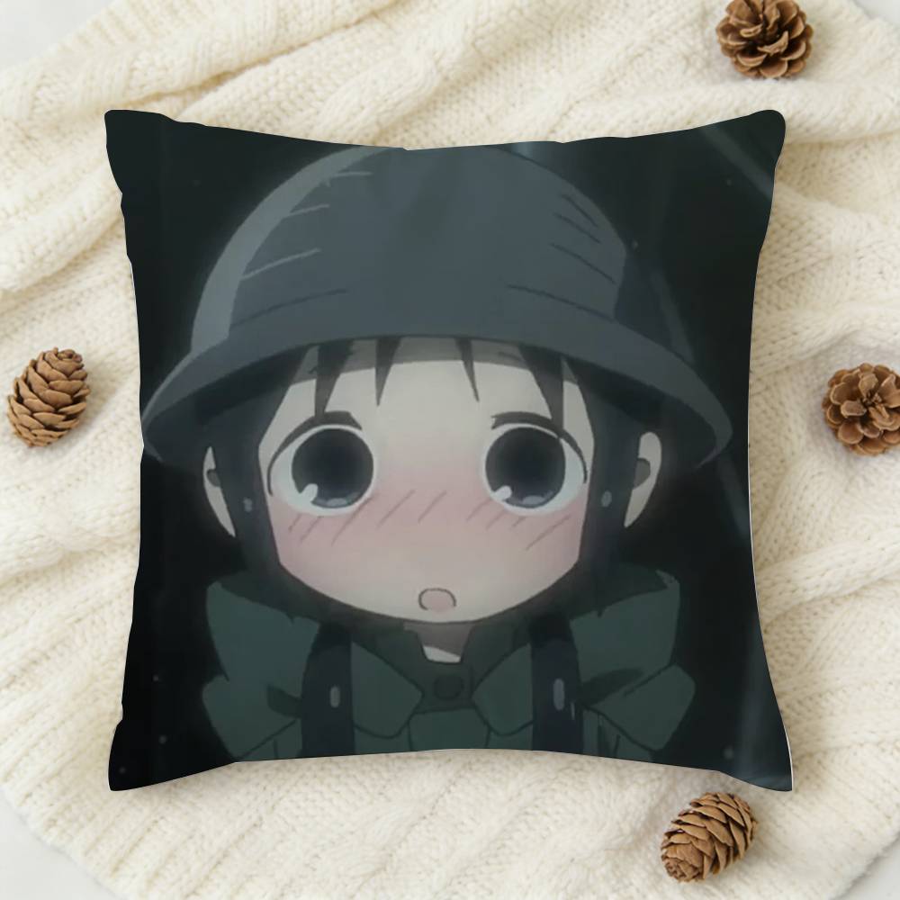 Квадратная декоративная наволочка с двусторонней печатью 'Girls Last Tour' для дивана, гостиной, домашнего декора