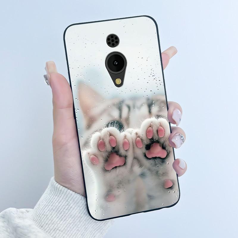 Корпус Для Nokia 150 2G 2023 TA-1582 Чехол Эстетичный Роскошный Милый Крутой Мальчики Девочки Черный Матовый Мягкий ТПУ Полностью Защитная Задняя Крышка