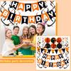 Birthday Party Decorations, Banners, Triangular Flags, Honeycomb Balls, Backgrounds, Walls, Desktops