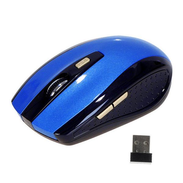 Беспроводная мышь 2,4 ГГц, 6 кнопок, 1200 точек на дюйм, оптическая игровая мышь, мышь для ПК, ноутбука, настольного компьютера