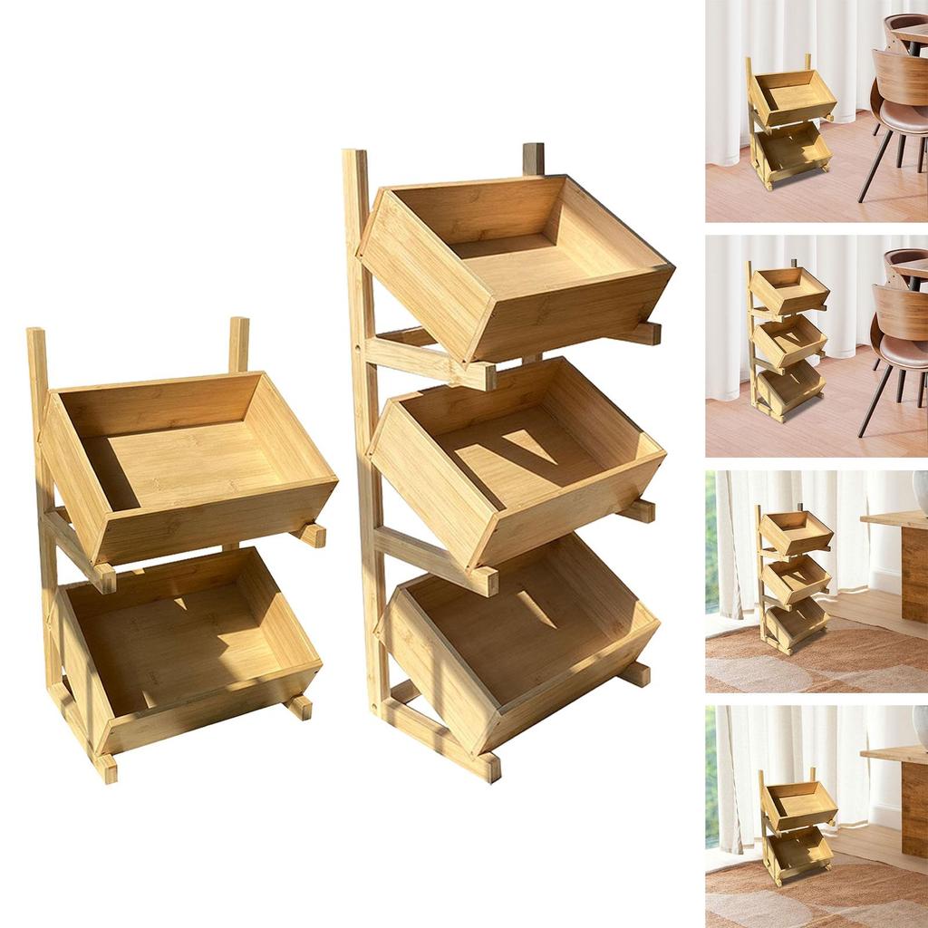 Напольная полка, практичная, многофункциональная, креативная, деревенская, дизайн, стеллаж для хранения, корзина для закусок, для спальни, овощей, кухни