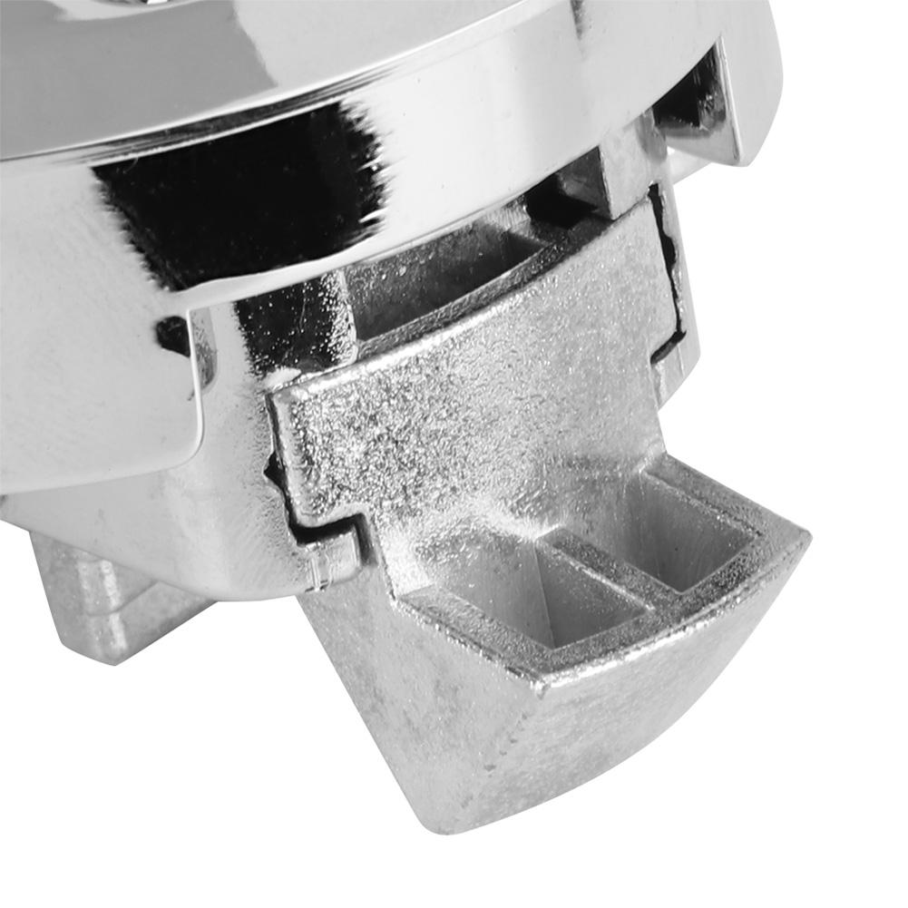 Zinc Alloy Car Hatch Round Pull Door Lock Refitting for RV Cabinet Bathroom Door