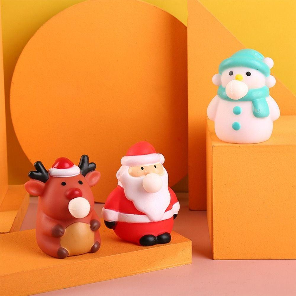 Anxiety Relief Creative Gift Anti Stress Santa Claus Sensory Toys Fidget Toy Squeeze Toys Kids Toys
