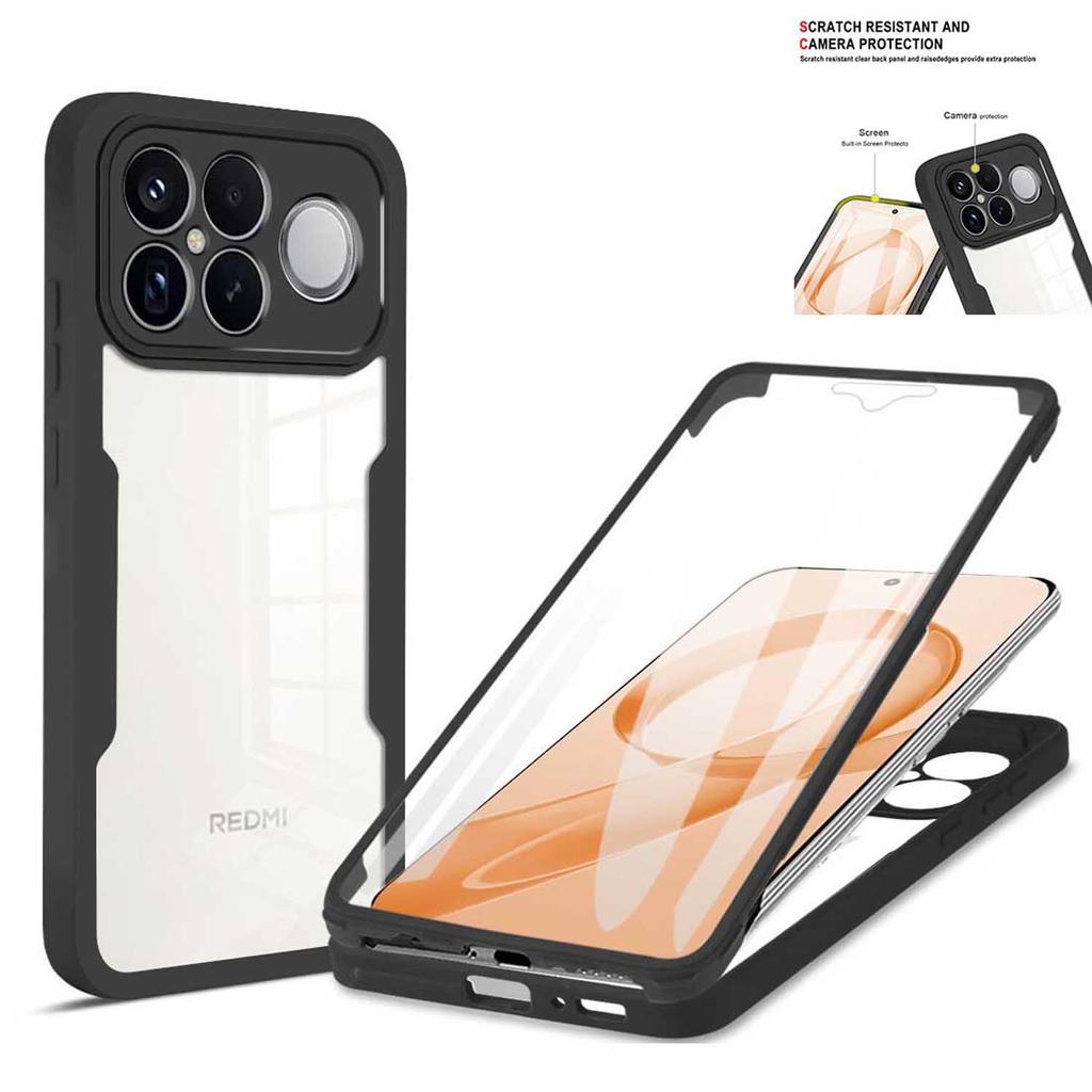 Для Mi Poco F8 F7 Ultra Ударопрочный и противоударный чехол-бампер 360° для Mi Poco X7 X6 F7 F6 M7 Pro M7 4G