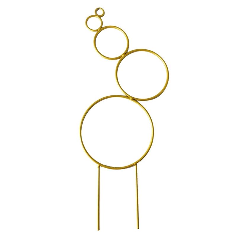 Round Garden Trellis 14” Tall Plant Support for Climbing Vine Rack Dropshipping