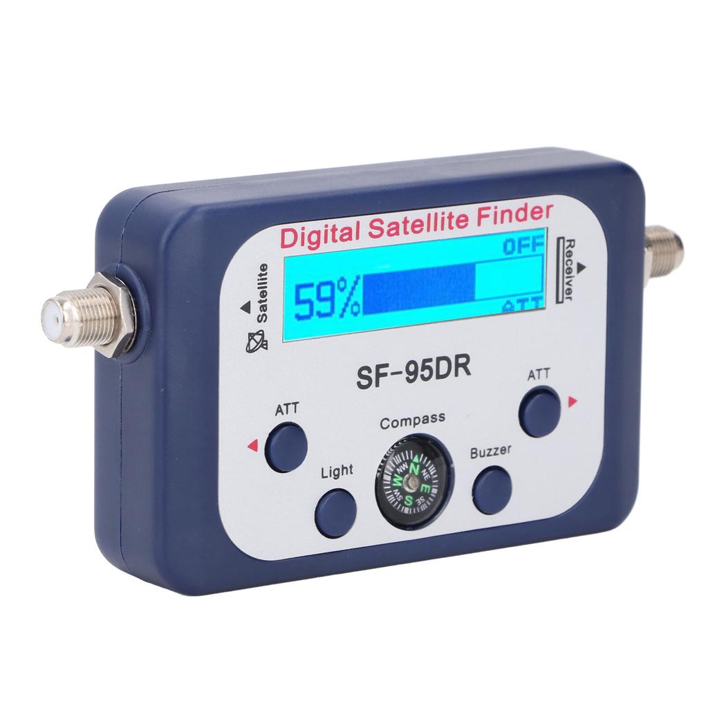 Цифровой спутниковый искатель сигнала 950?Портативный спутниковый искатель с ЖК-дисплеем 2150 МГц и подсветкой