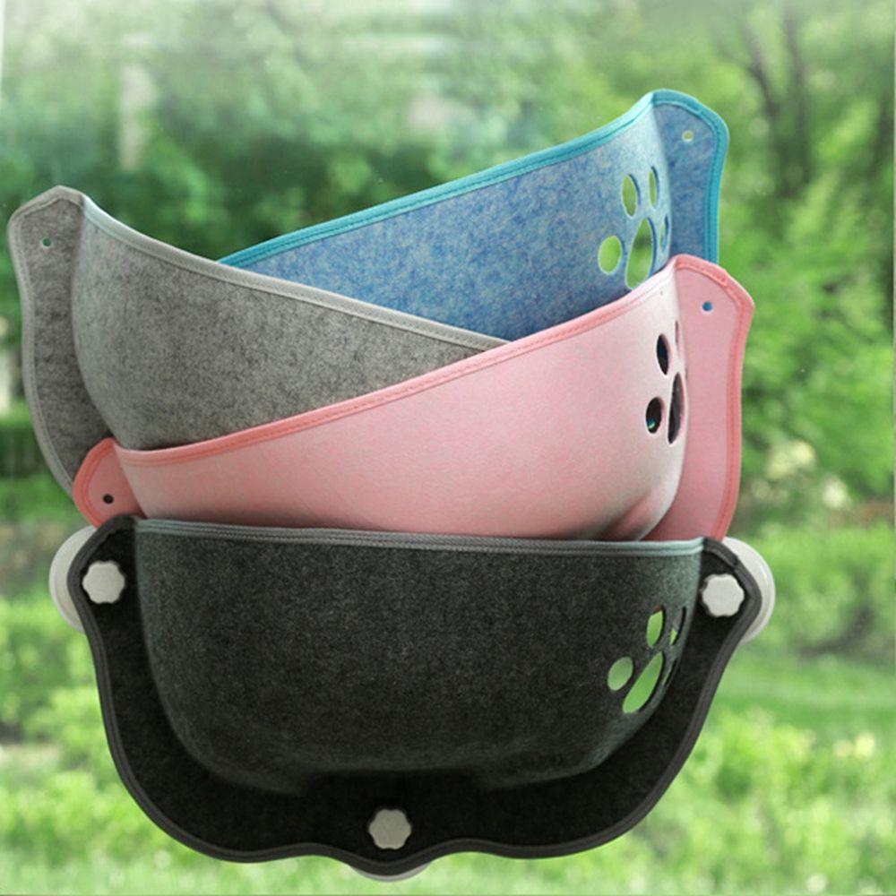 Seat Strong Suction Cup with Plush Pad Cat Accessories Cat Window Bed Cat Hammock Hanging Bed