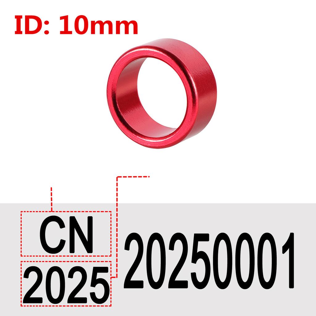 Алюминиевое кольцо для голубиной лапки с настраиваемым внутренним диаметром 8 мм/10 мм. Печать «Код страны + Год + Серийный номер». Кольцо для лапки птицы 30 шт.