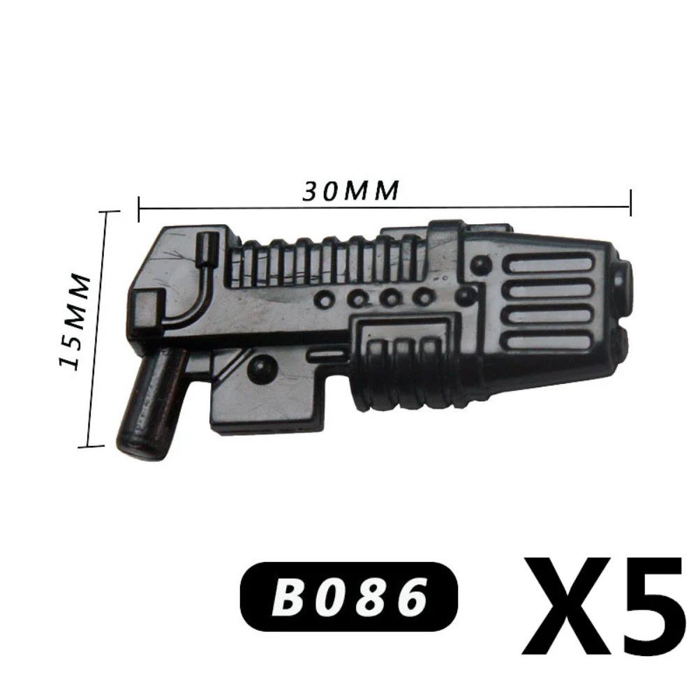 Военные конструкторы MOC Персонажи из Звездных войн Фигурки солдат Военные мини-кирпичики Оружие Аксессуары Пистолеты Плащ Топор Доспехи