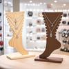 Large Capacity Fashion Jewelry Display Stand Foot Shaped Jewelry Display Props  Tabletop